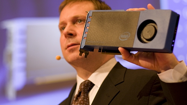 Intel показала свою первую видеокарту в коротком видео