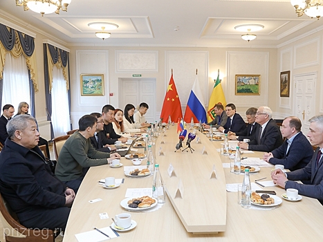 Николай Симонов встретился с делегацией китайской компании Shanghai Electric Group