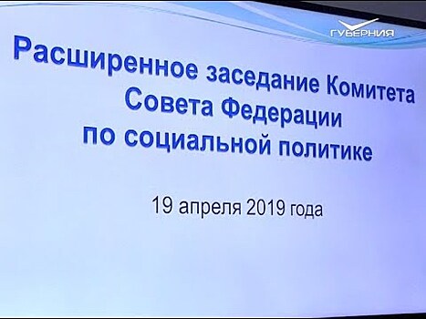 Пять крупных инвестпроектов Самарской области получили поддержку членов комитета по социальной политике Совета Федерации