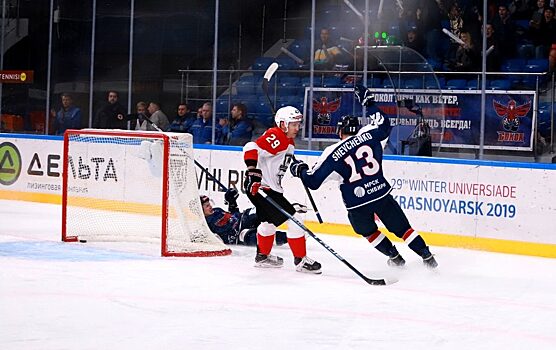 Хоккейный «Сокол» обыграл «Нефтяник» в очередном матче ВХЛ