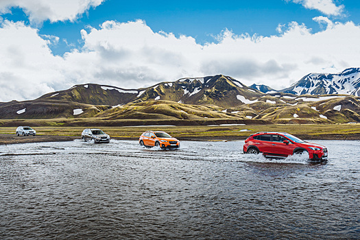 Путешествуем по Исландии на Subaru