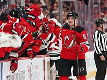 Нью-Джерси – Миннесота – 4:1 – видео, голы, обзор матча регулярного сезона НХЛ, первый гол Грицюка в НХЛ