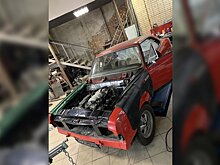 В сети показали самодельный американский маслкар из Opel 1969 года