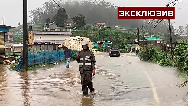 «Открываешь окно - водопад»: туристы рассказали о потопе на Шри-Ланке