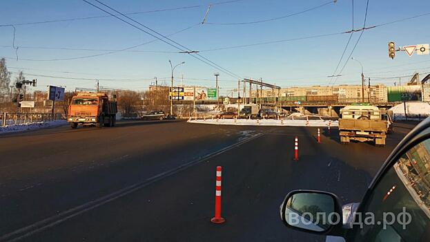 Кольцо на перекрестке Конева - Можайского расширят в этом году в Вологде