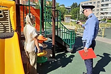Почти 600 детских площадок в Мытищах проверили на предмет безопасности