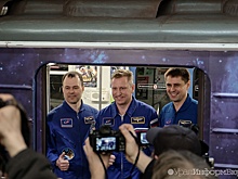 В метрополитене Екатеринбурга запустили "космический" поезд