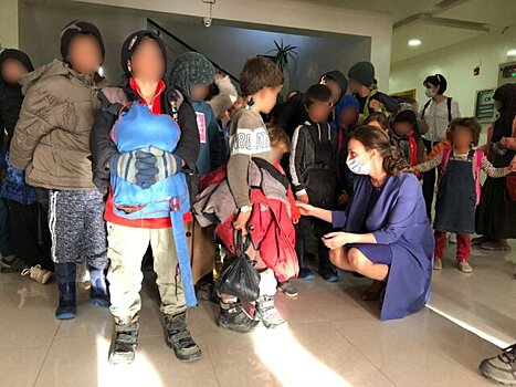 Кузнецова вывезет из Сирии в Россию 34 ребенка