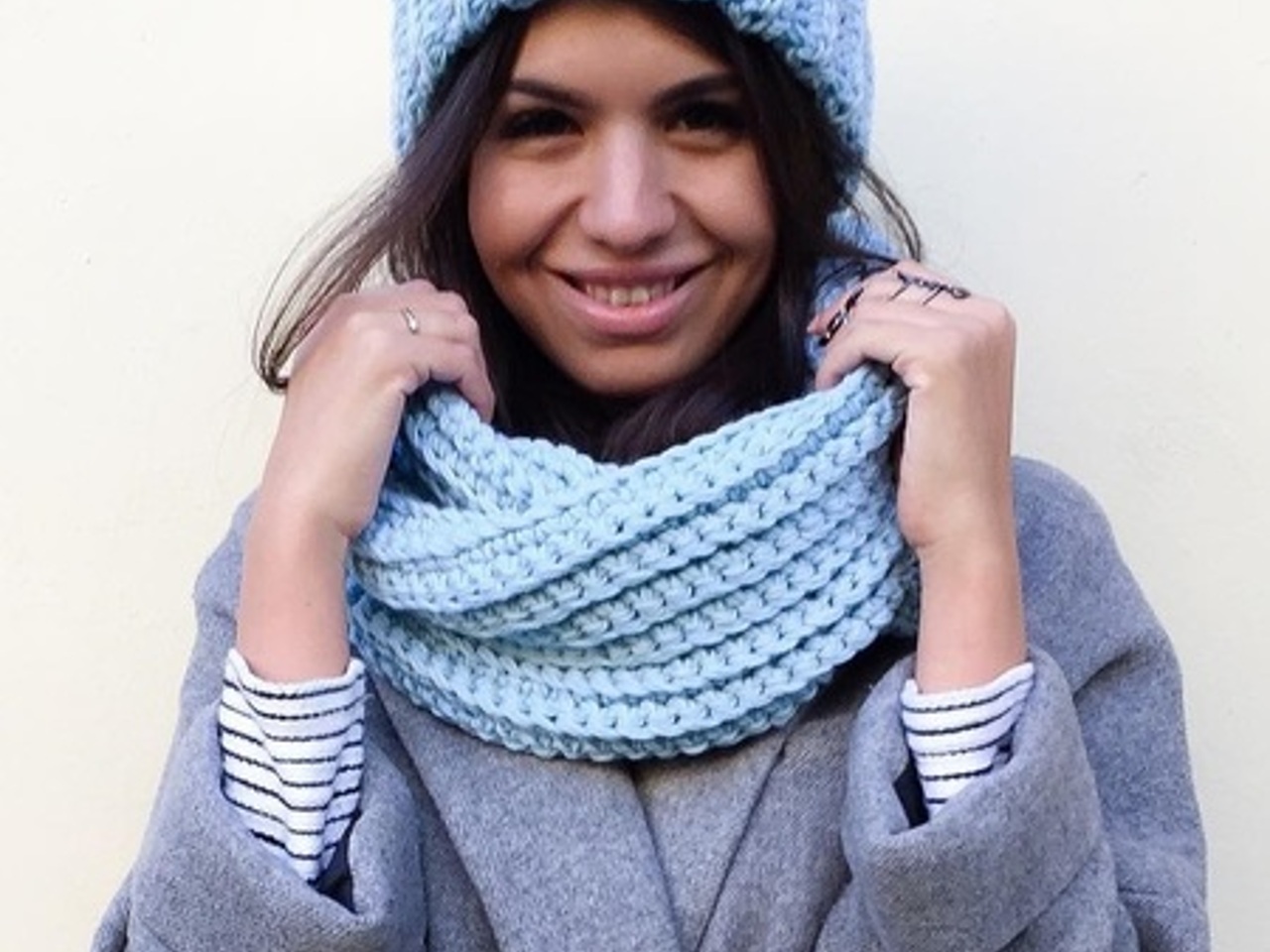 Вязание снуда — как просто и быстро связать красивый шарф своими руками (120 фото и видео)