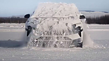 Китайцы «научили» автомобиль отряхиваться от снега