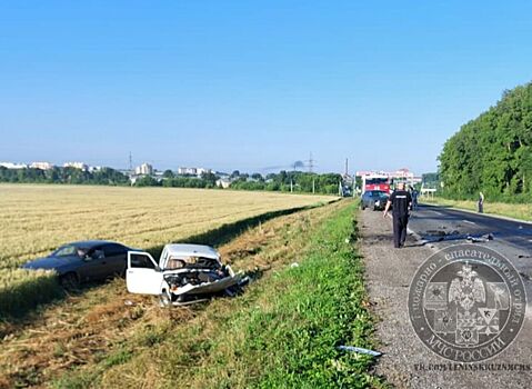 Два человека погибли в лобовом ДТП на въезде в Ленинск-Кузнецкий