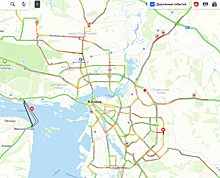 Утром среды в Казани 10-балльные пробки
