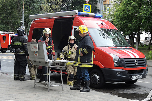 В Красноярском  крае локализовали пожар в поселке Таежный