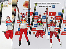 Мышки и ласточки не подвели. Российские лыжницы впервые за 16 лет взяли серебро в эстафете