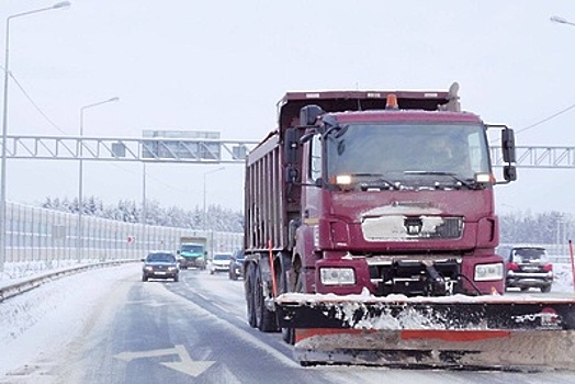 Более 20 тыс. дорожных рабочих и дворников убирают снег в Подмосковье