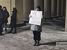 После проведения одиночных пикетов в Оренбурге в полицию доставили 12 человек