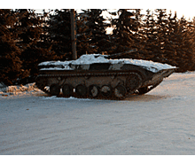 В Златоуст приехала военная техника для нового парка