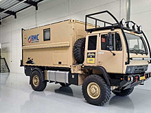 Из военного грузовика MAN сделали дом на колёсах