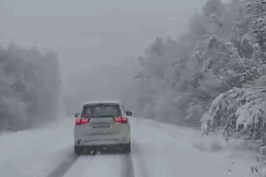 SHOT: в Челябинской области замело трассу М-5