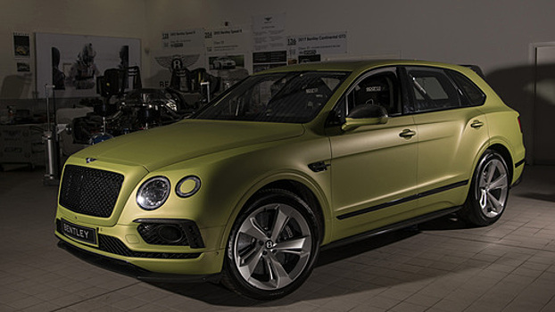 Роскошный Bentley Bentayga выйдет на старт "гонки под облака"