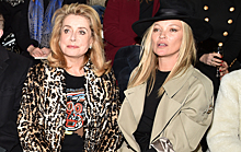 Кейт Мосс, Катрин Денев и другие звезды на показе Saint Laurent в Париже