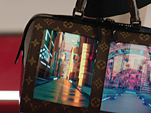 Louis Vuitton представил сумки с гибкими экранами