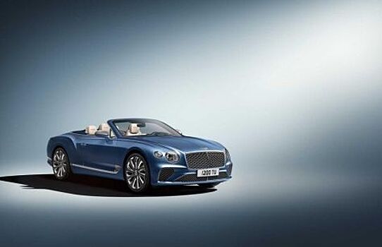 В Mulliner сделали для Bentley особый Continental GT Convertible