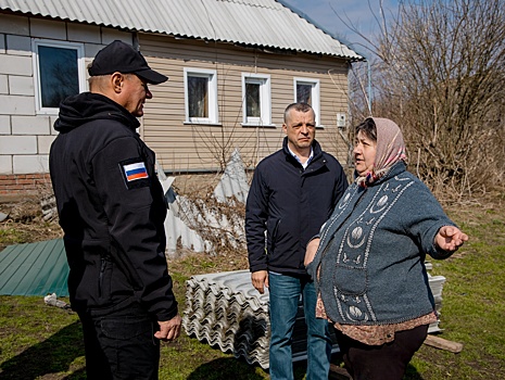 Роман Старовойт посетил Суджанский район с рабочей поездкой