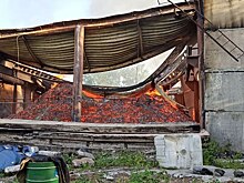 Пожар на складе по производству угля произошел в Дзержинске
