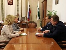 Директор Челябинского филиала РСХБ встретилась с врио губернатора Зауралья