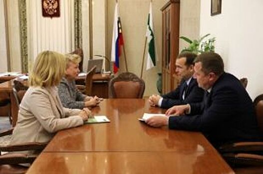 Директор Челябинского филиала РСХБ встретилась с врио губернатора Зауралья