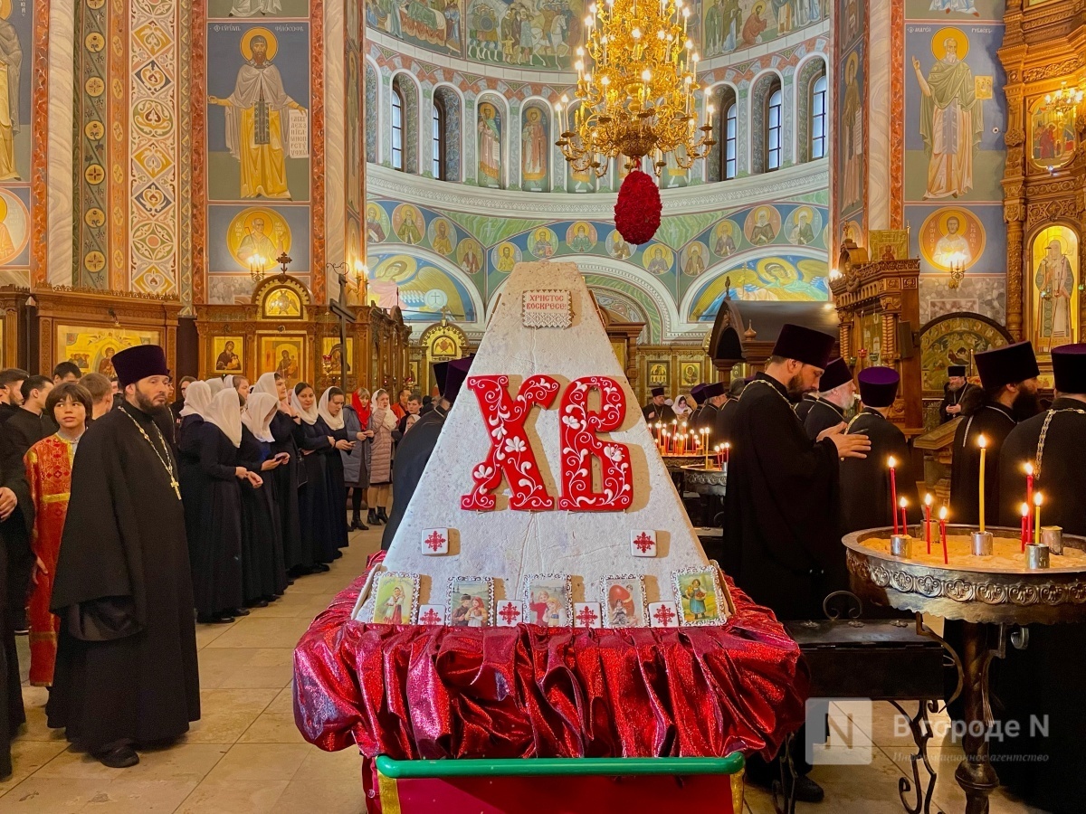 Пасхальные богослужения прошли в Нижнем Новгороде