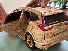 Видео: из пяти досок сделали точную копию Honda CR-V