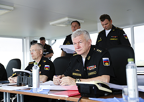 Главком ВМФ на заседании Военного совета Военно-Морского Флота представил нового начальника Главного штаба