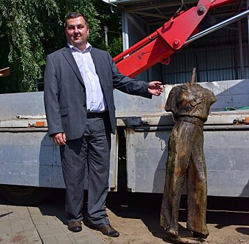 Скульптуру поднятого со дня Кожуховского затона моряка восстановят
