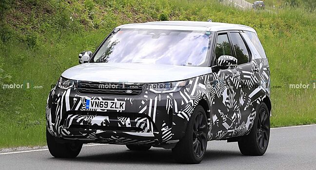 Будущий Land Rover Discovery поймали на тестах