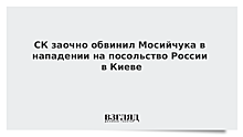 СК заочно обвинил Мосийчука в нападении на посольство России в Киеве