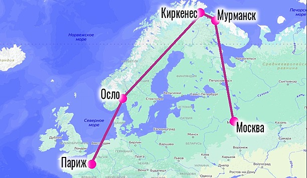 Россиянам напомнили о самом северном способе попасть в Европу