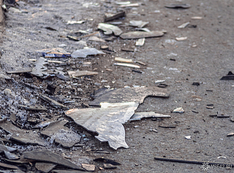 Четыре грузовика столкнулись в Кузбассе