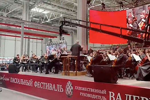 Симфонический оркестр Мариинского театра выступил на заводе "КамАЗ" в Набережных Челнах