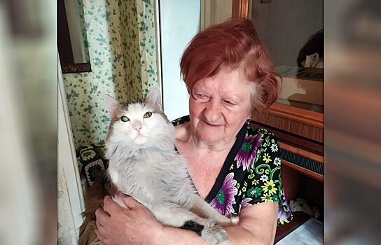 Челябинский кот Лёша спас пенсионерку от пожара