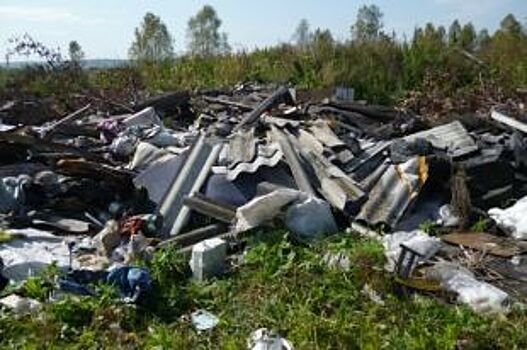 Экологи нашли четыре незаконные свалки в Новокузнецком районе