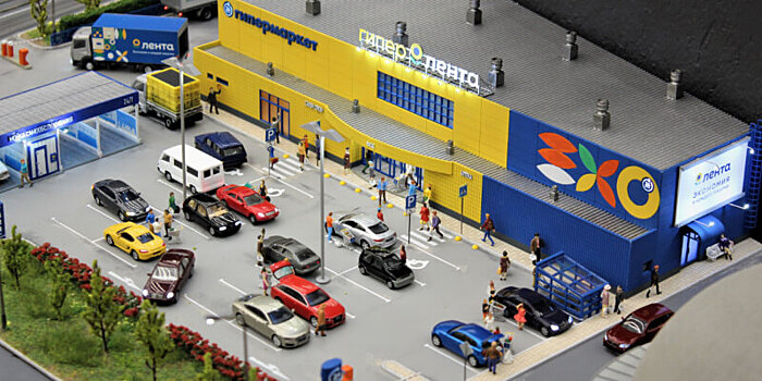 «Лента» в деталях: как в «Гранд Макете Россия» открылись миниатюрные магазины ретейлера