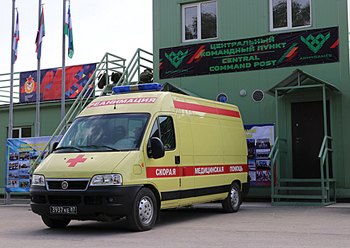 Три медицинских бригады ВС РФ дежурят при проведении Армейских международных игр в Новосибирске