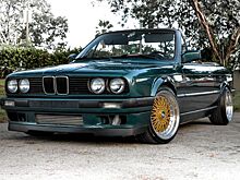Кабриолет BMW 325i начала 90-х получил 1JZ-GTE и олдскульный стайлинг