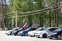 Посвященный Победе в ВОВ автопробег стартовал в парке «Патриот» в Подмосковье