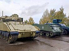 Военная техника НАТО обосновалась в парке Костромы