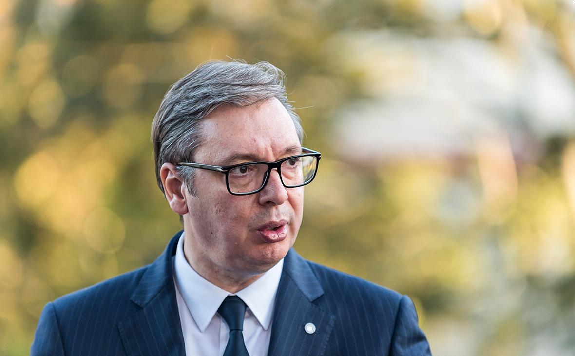 Вучич на русском поблагодарил Путина за гостеприимство