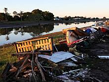 Сотни домов в Австралии оказались полностью разрушены наводнением