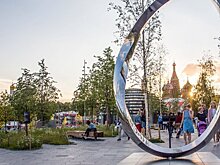 В парке «Зарядье» в Москве открылась выставка современного искусства